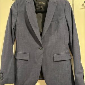 Banana Republic Navy Suit Jacket and Trouser - Size 0